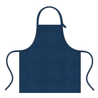 Basic Apron 20"x28" with pockets and Adjustable neck-Square corner -100% Non-Woven Polypropylene