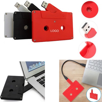 4Gb Cassette Tape Shape Memory Stick Flash Drive