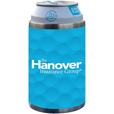 Ultra Slim Can Cooler - Golf Ball Design