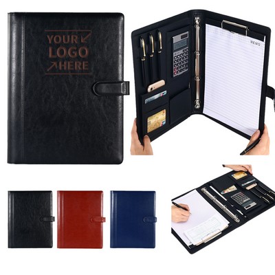 A4 Multifunction Business File Folder w/Calculator