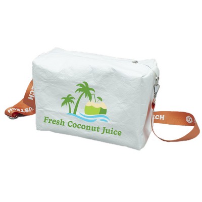 Waterproof Environmental Dupont Paper Crossbody Bag