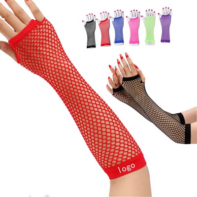 Sexy Fish Net Mesh Gloves
