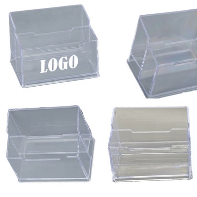 Plastic Business Card Holder