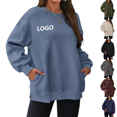 Stylish Women's Crew Neck Sweater