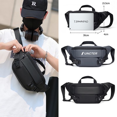 Crossbody Fanny Pack Running Waist Bag Casual Hands-Free Wallets Check Bags