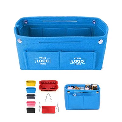 Versatile Felt Purse Organizer Insert