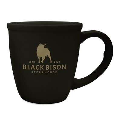 Matte Black Bistro Mug