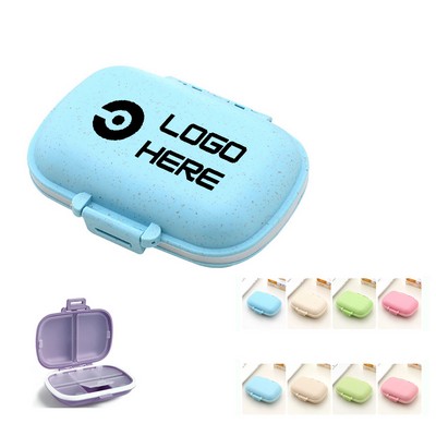 8-Compartment Moisture-Proof Pill Organizer