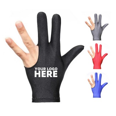 3 Fingers Billiard Gloves