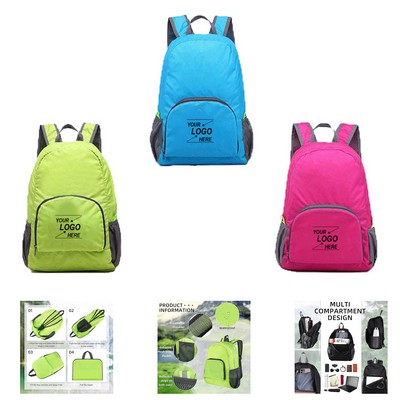 Foldable Outdoor Travel Sports Backpack