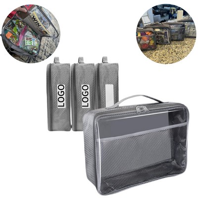 Zipper Mesh Storage Bag