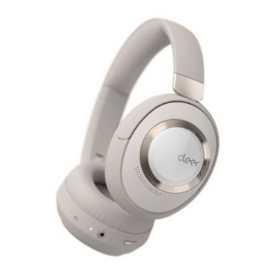 White Cleer Audio® Alpha Wireless Bluetooth Headphones With Microphones