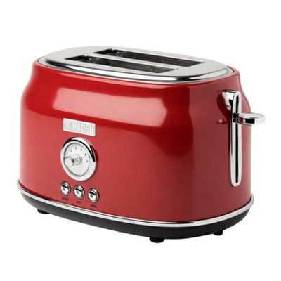 Haden® Dorset 2 Slice Toaster, Red & Chrome
