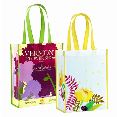 120g Laminated Non-Woven PP Custom Tote Bag (10"x13"x6")