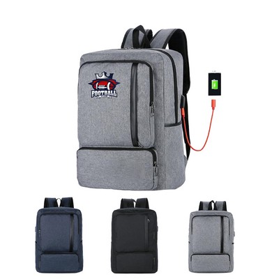 Multi functional Laptop Backpack With Usb Charging Port