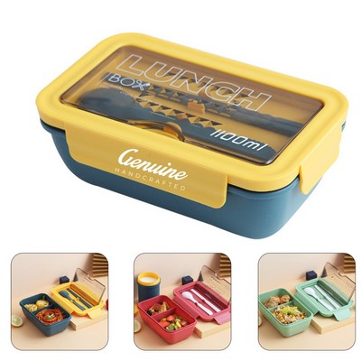Lunch Box with Utensils