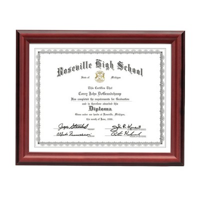 Bedworth Certificate Frame