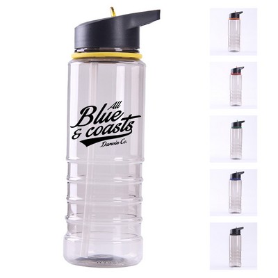 27oz Sports Plastic Water Bottle