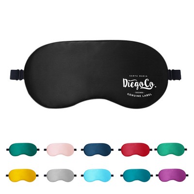 Adjustable Satin Eye Mask