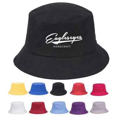UV Protective Cotton Bucket Hat