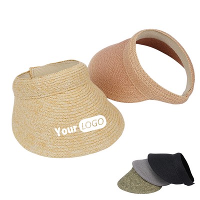 Wide Brim Sun Straw Visor