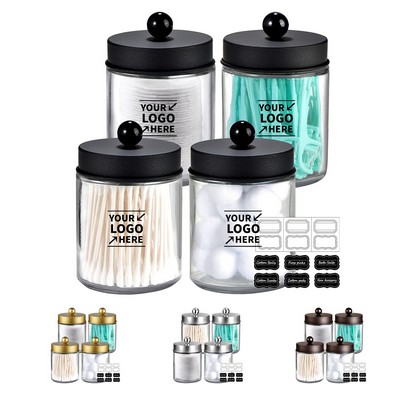 4 Pack Bathroom Vanity Storage Organizer Set