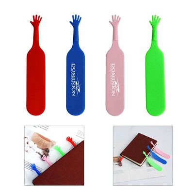 Silicone Finger Shaped Bookmark