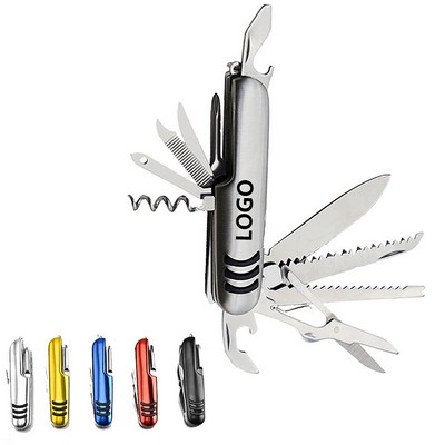 Stainless Steel Multitool Pocket Knife