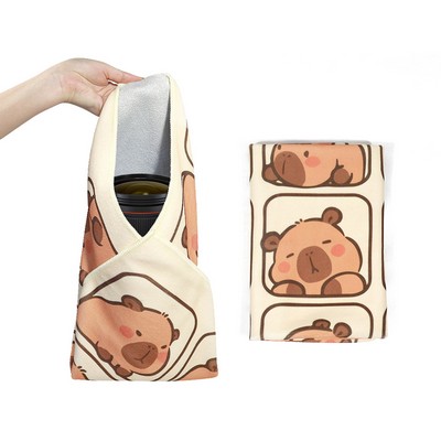 19.6" X 19.6" Custom Protector Self-Adhesive Magic Cloth Lens Wrap Makeup Bag