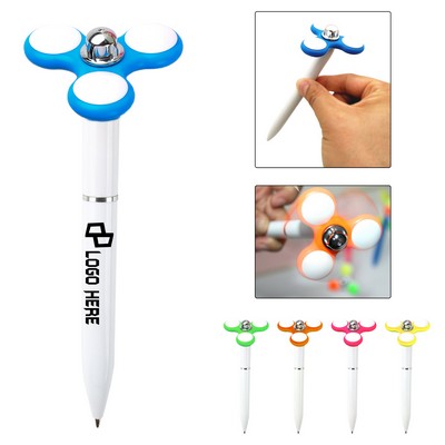 6" Length Spinner Fidget Ballpoint Pen
