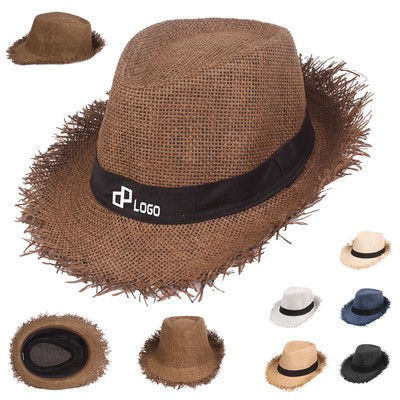 Men'S Jazz Fashion Straw Hat