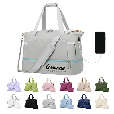 Water-resistant Travel Duffel Bag