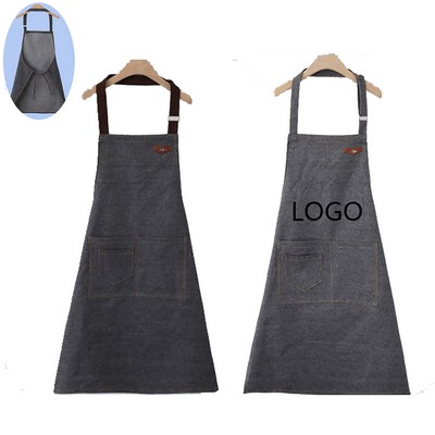 Korean Style Denim Apron