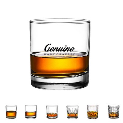 9 Oz Heavy Base Whiskey Drinking Glass