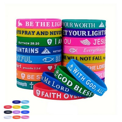 Silicone Bracelets Bulk Jesus Bracelets