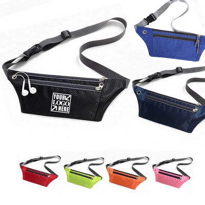 3 Zippered Fanny Pack