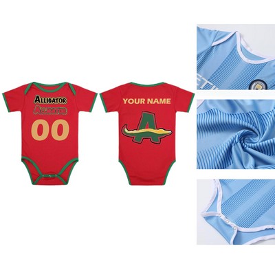 Customizable Sport Team Jersey Baby Bodysuit