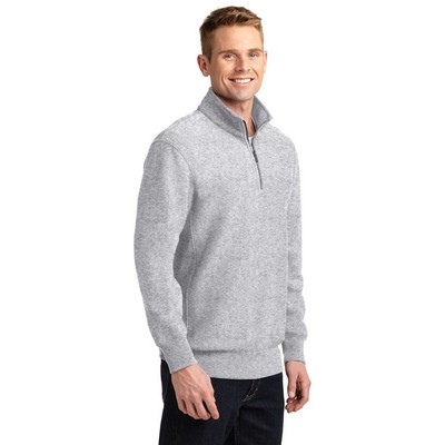 Sport-Tek Super Heavyweight 1/4-Zip Pullover Sweatshirt