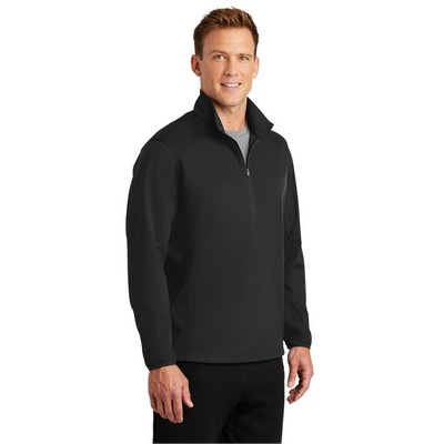 Port Authority® Active 1/2-Zip Soft Shell Jacket
