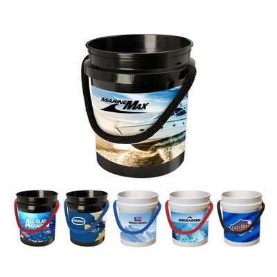 5 Gallon Custom Rope Handle Bucket