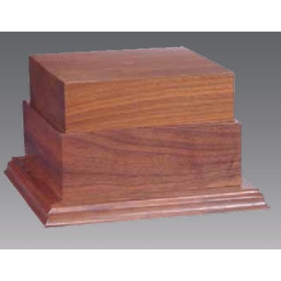 Classic Walnut Base - 6" x 5"h