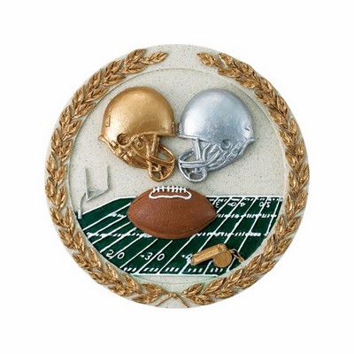 Football Plaque Mount Medallion