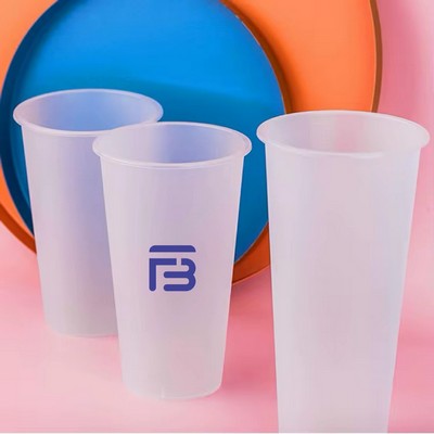 Reusable Frosted Plastic Cups