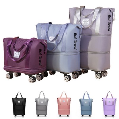 Double Layered Expandable Travel Bag