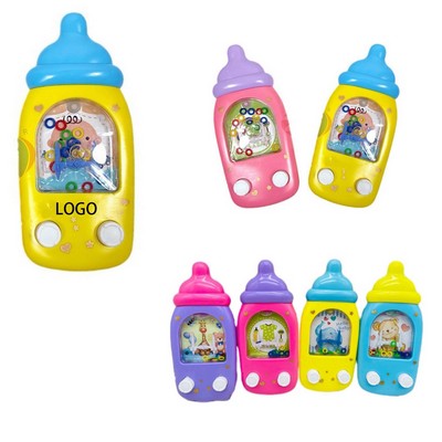 Baby Bottle Sensory Button Push Water Game