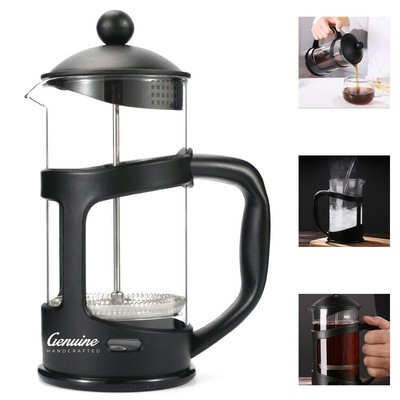 3-Level Filtration French Press Coffee Maker