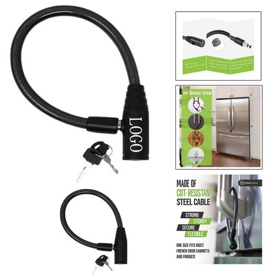 Versatile Cable Lock with Key