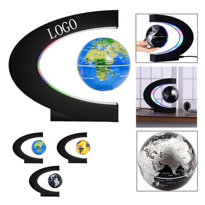 Floating Globe with LED Light