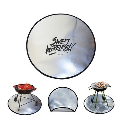 Double Sided Round Fire Pit Mat