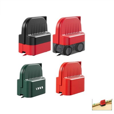 Compact Rolling Gift Wrap Paper Cutter Tool